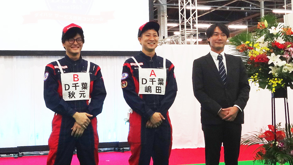 優勝した様子